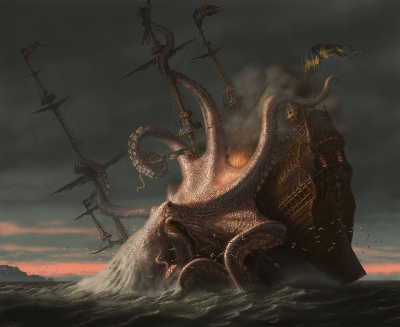 Kraken by Russell Marks